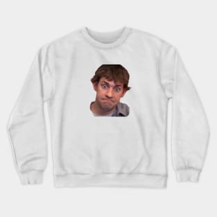 The Office. Jim Looking at camera. Crewneck Sweatshirt